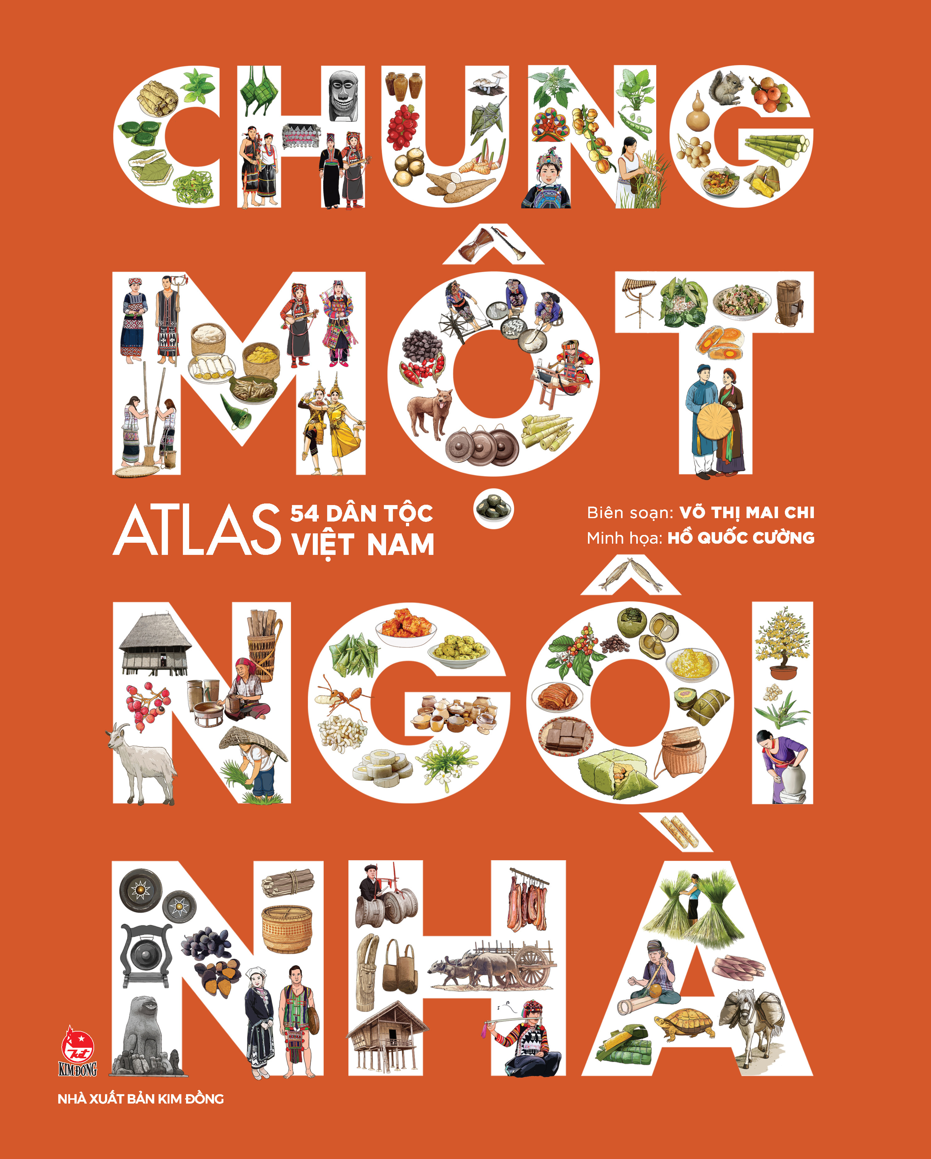 Chung Mot Ngoi Nha - Atlas 54 Dan Toc Viet Nam