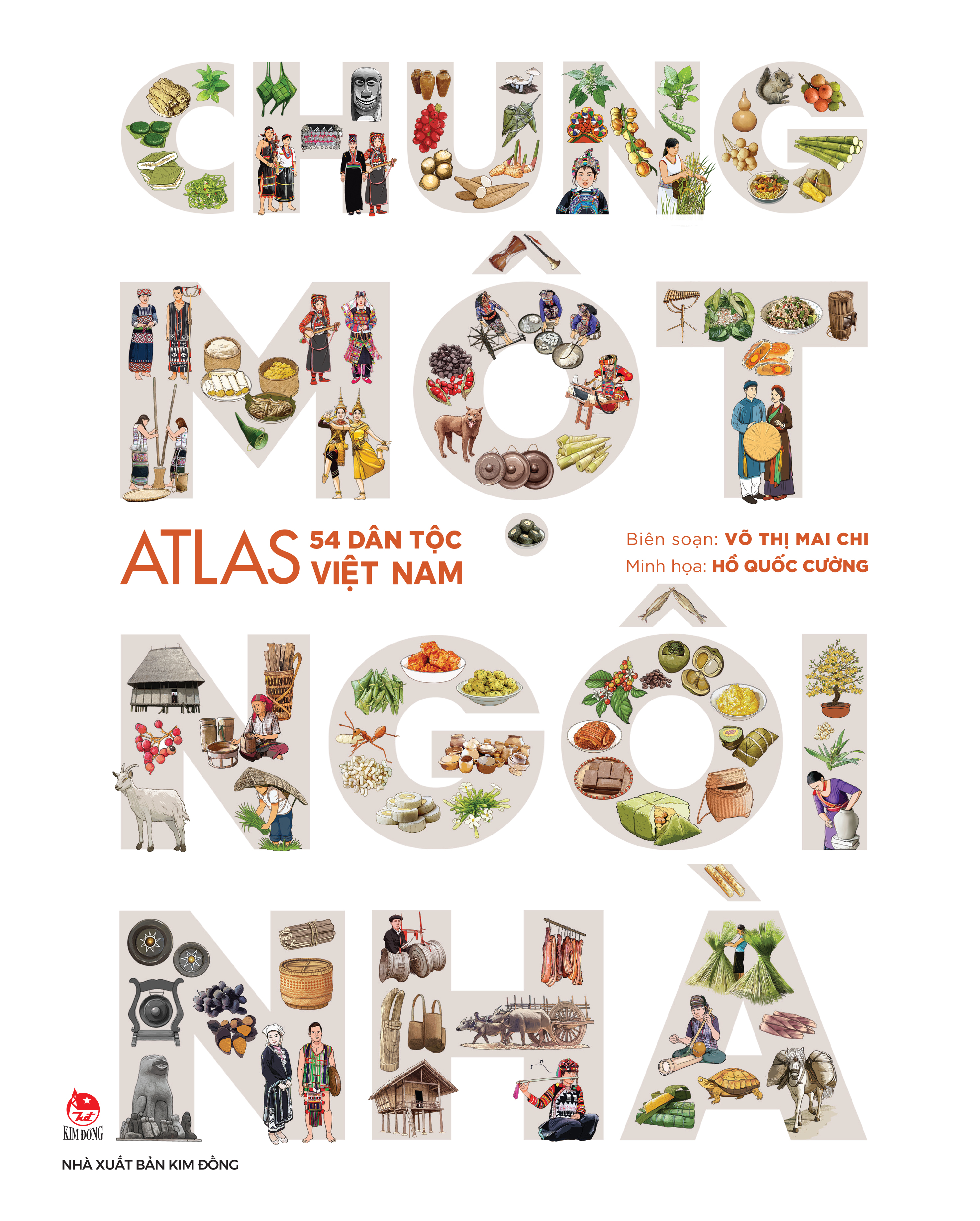 Chung Mot Ngoi Nha - Atlas 54 Dan Toc Viet Nam