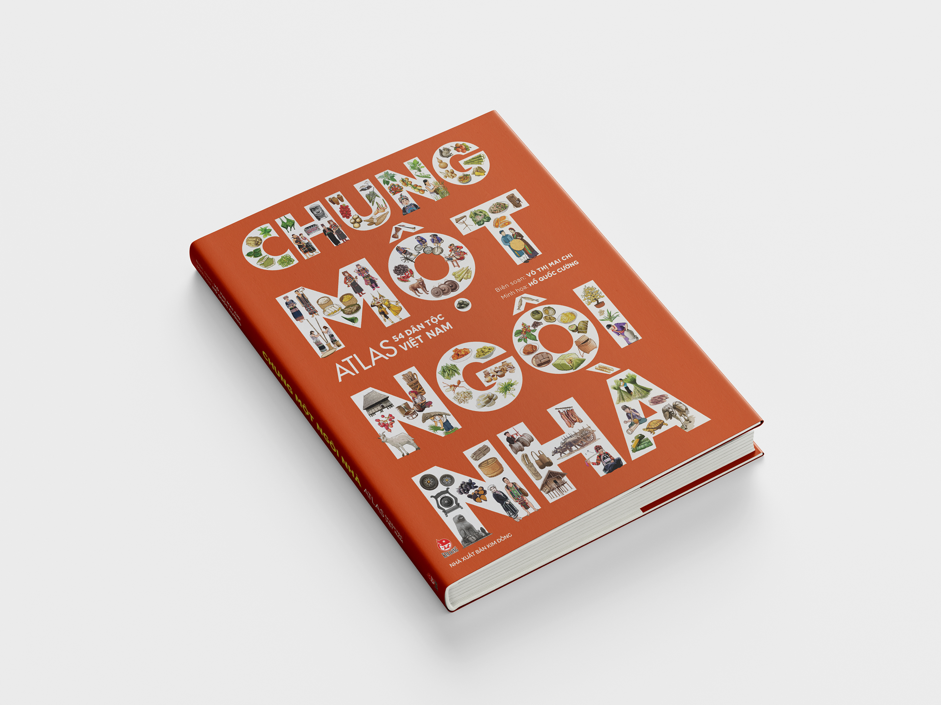 Chung Mot Ngoi Nha - Atlas 54 Dan Toc Viet Nam