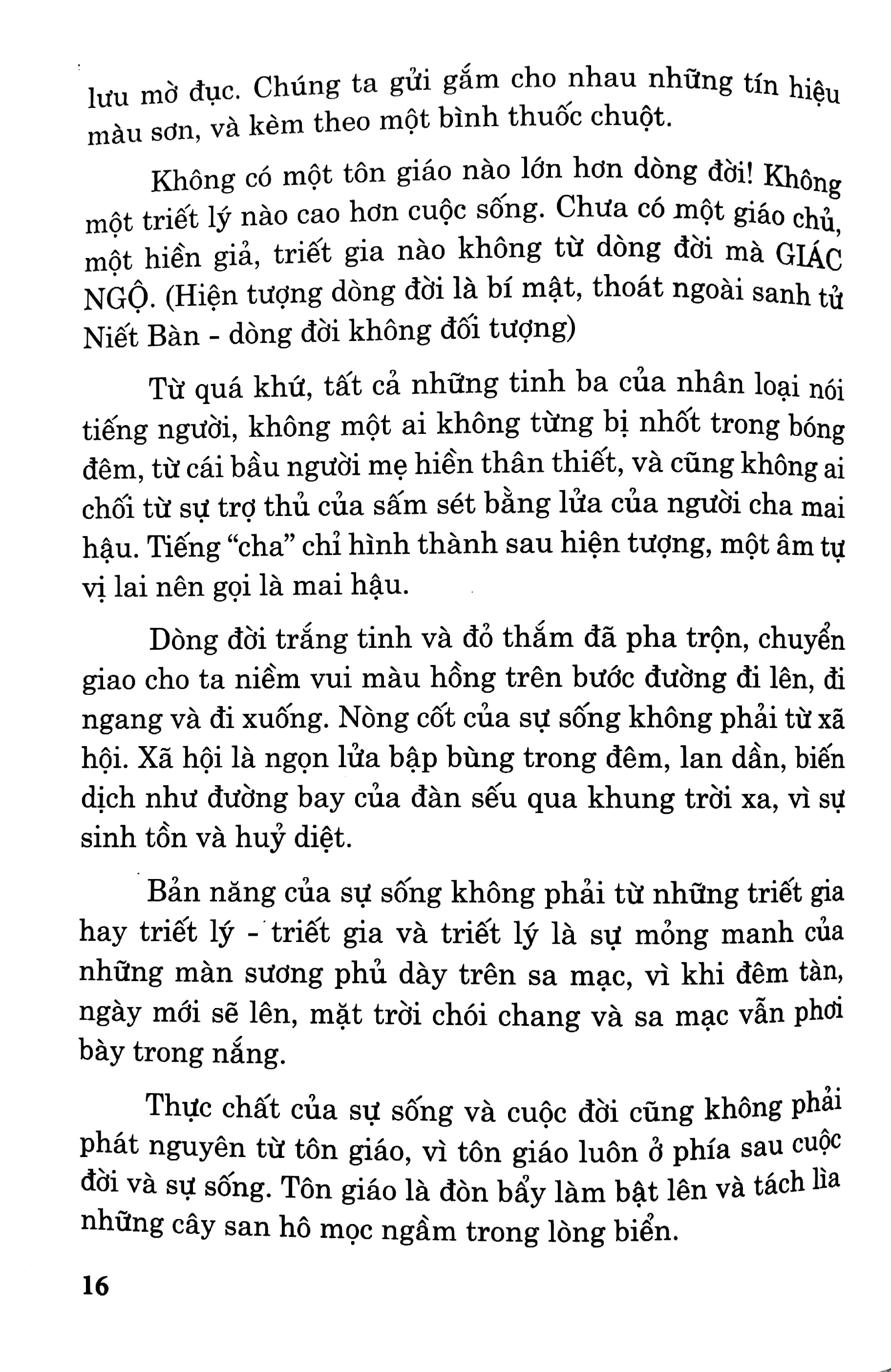 chứng nghiệm là giải thoát