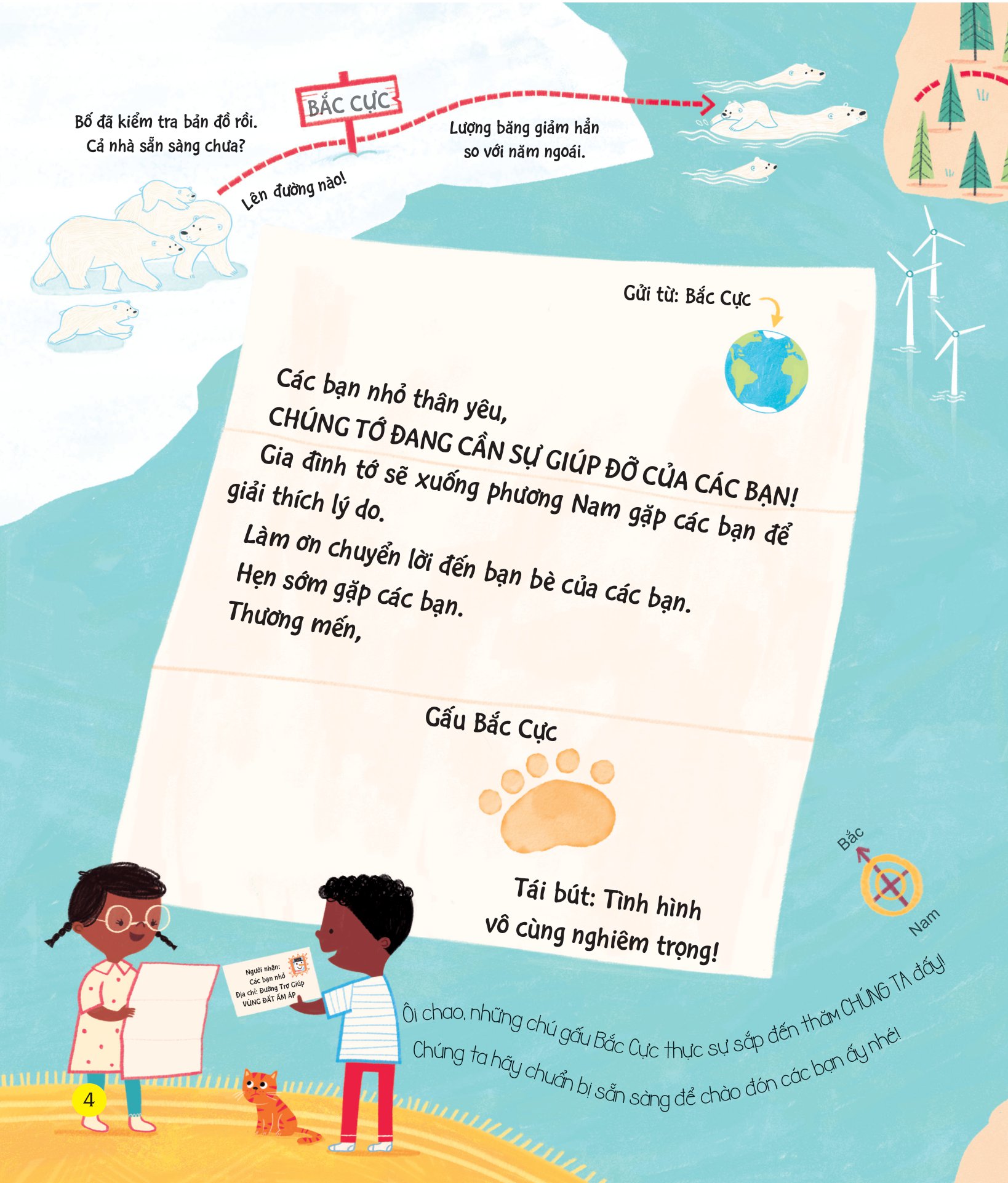 chúng ta có thể bảo vệ trái đất? - giải cứu gấu bắc cực