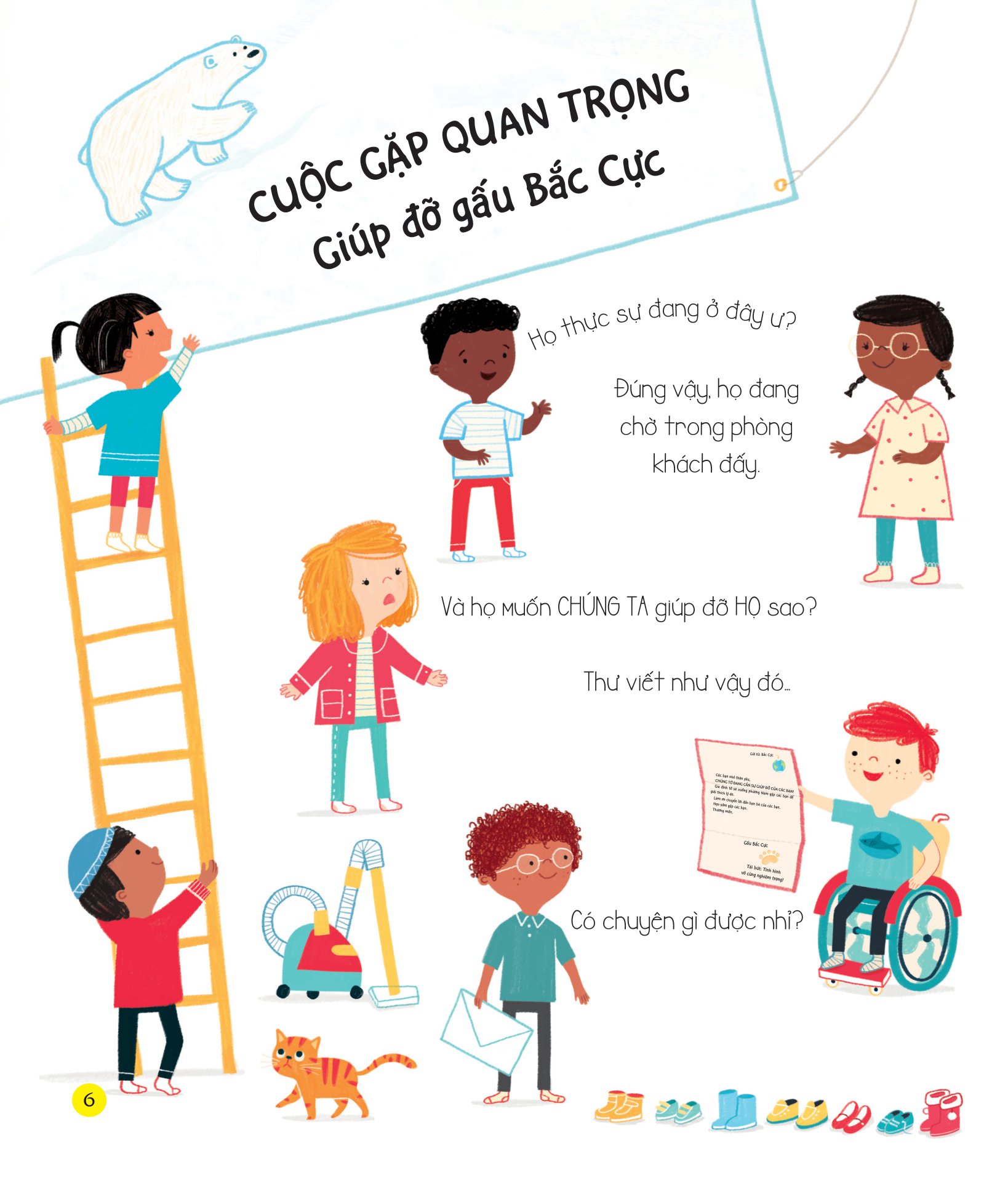 chúng ta có thể bảo vệ trái đất? - giải cứu gấu bắc cực