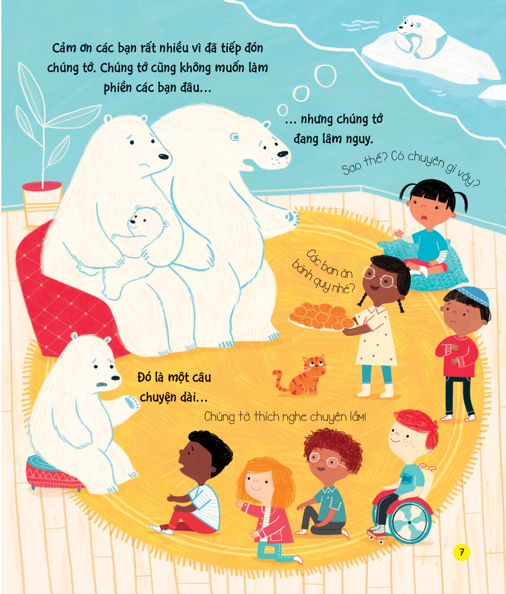 chúng ta có thể bảo vệ trái đất? - giải cứu gấu bắc cực