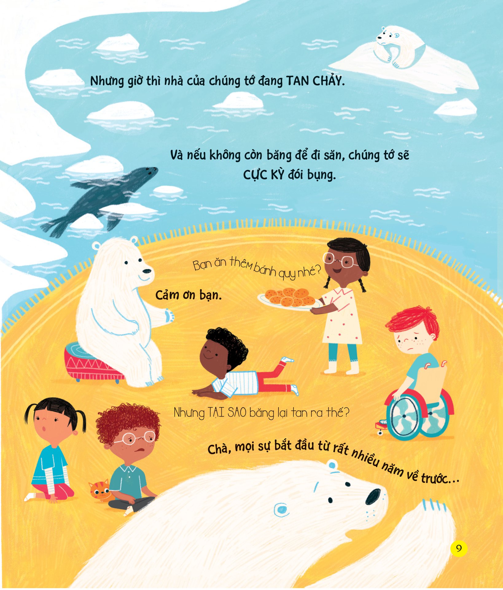 chúng ta có thể bảo vệ trái đất? - giải cứu gấu bắc cực