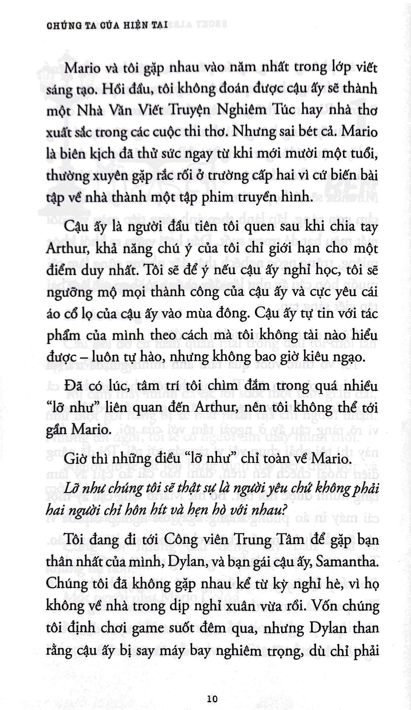 chúng ta của hiện tại - here's to us