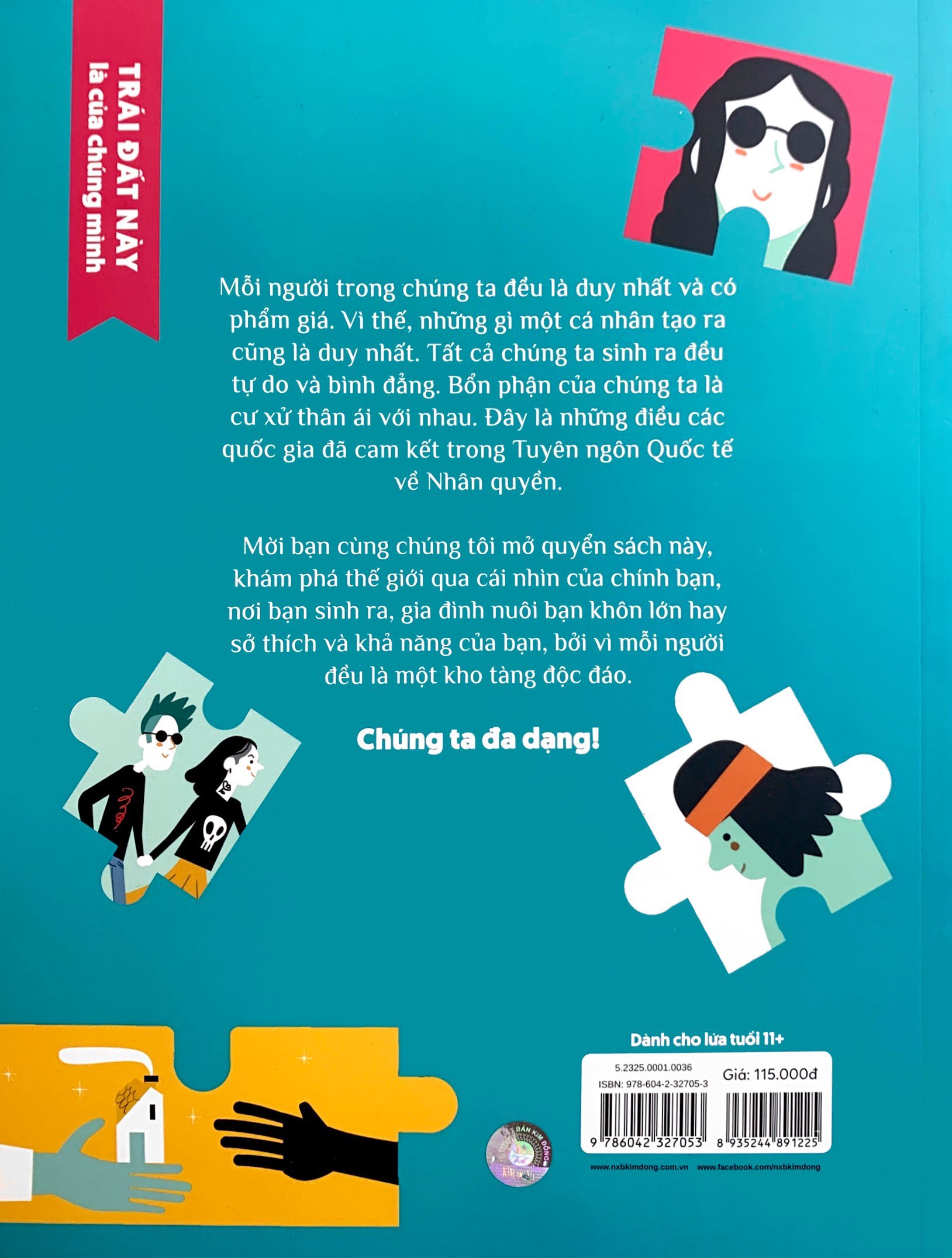 chúng ta đa dạng - một chuyến du lịch văn hóa để nhận biết giá trị và tôn trọng sự khác biệt