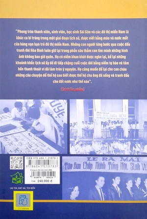 chúng ta đòi hòa bình - huỳnh tấn mẫn và phong trào yêu nước, tranh đấu của thanh niên, sinh viên, học sinh sài gòn, 1969 - 1975 (tái bản 2022)