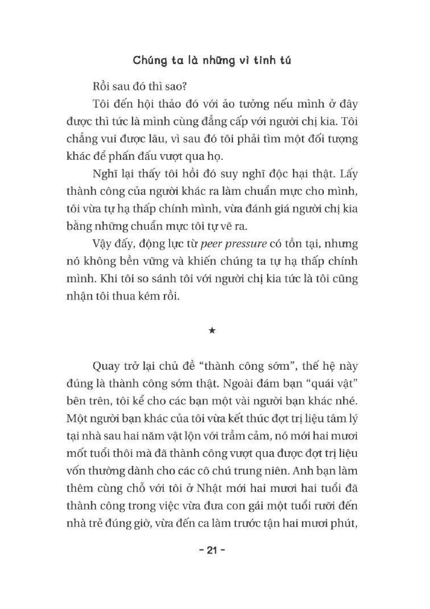 chúng ta là những vì tinh tú