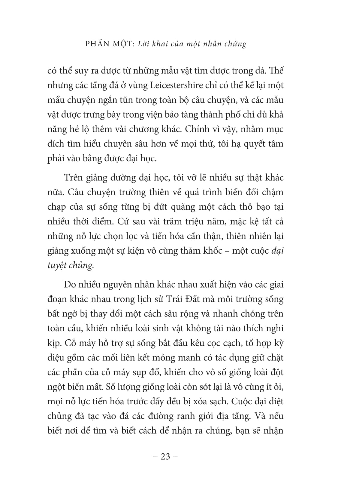 chúng ta làm gì với trái đất?