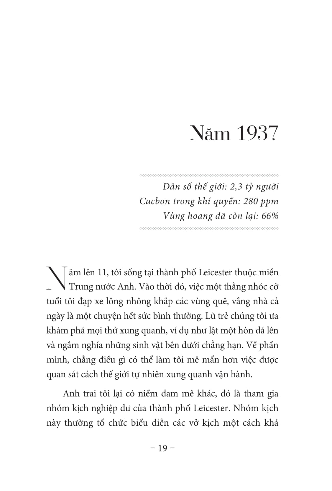 chúng ta làm gì với trái đất?