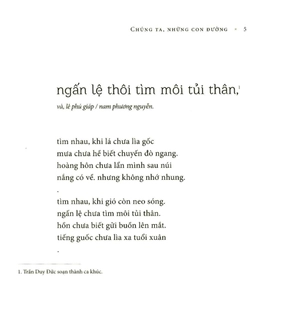 chúng ta, những con đường