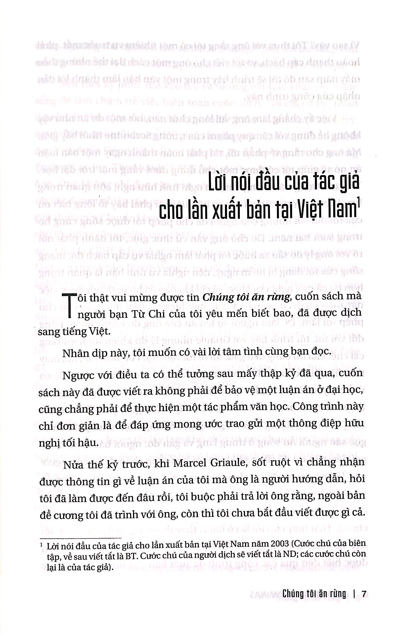 chúng tôi ăn rừng