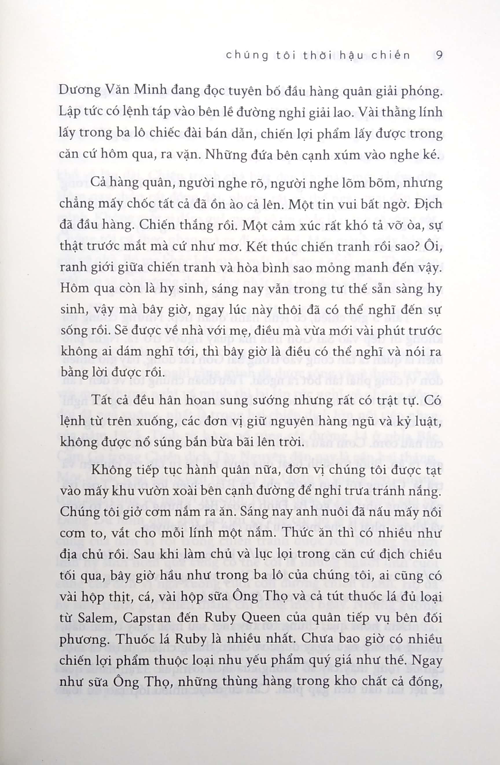 chúng tôi thời hậu chiến