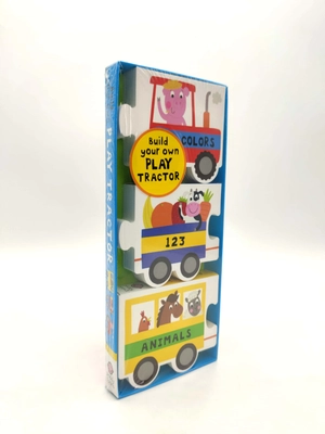 chunky set: play tractor: colors, 123, animals