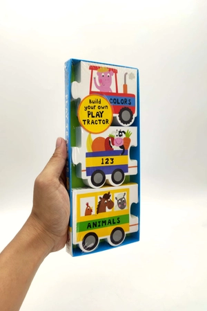 chunky set: play tractor: colors, 123, animals