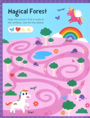 chunky window stickers - unicorns