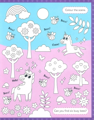 chunky window stickers - unicorns