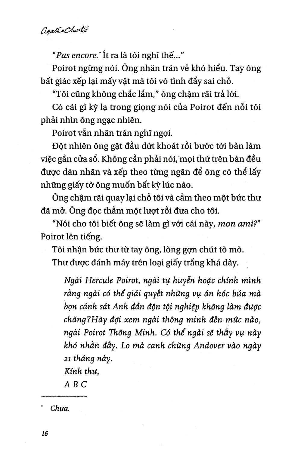 chuỗi án mạng a.b.c (tái bản 2019)