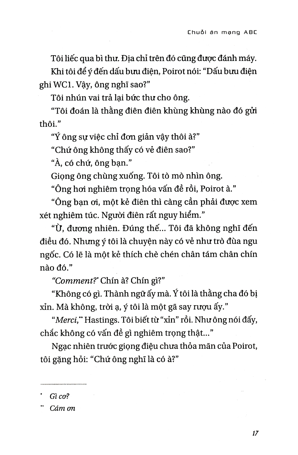 chuỗi án mạng a.b.c (tái bản 2019)