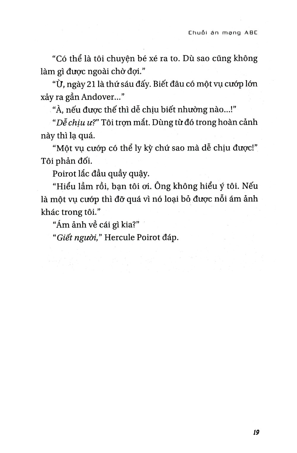 chuỗi án mạng a.b.c (tái bản 2019)