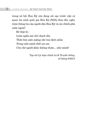 chuông làng báo - sự thật sau sự thật