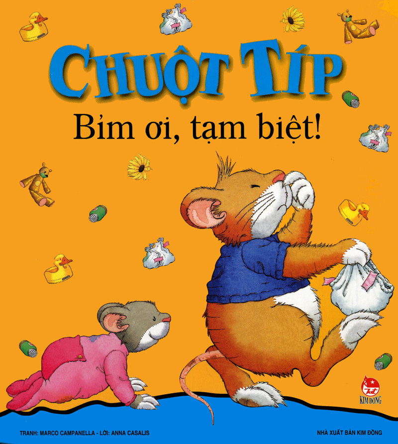 chuột típ - bỉm ơi, tạm biệt (tái bản 2022)
