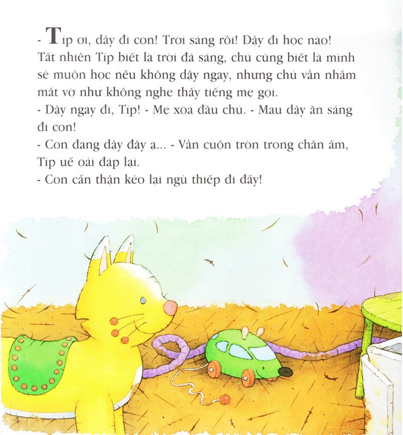 chuột típ đi học muộn (tái bản 2022)