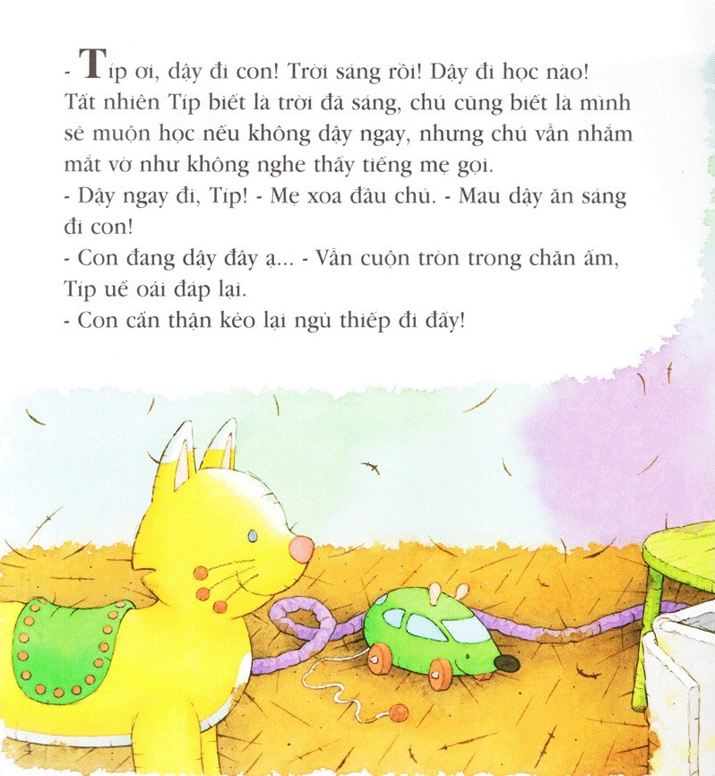 chuột típ đi học muộn (tái bản 2022)