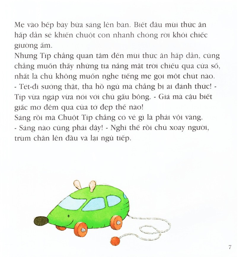 chuột típ đi học muộn (tái bản 2022)