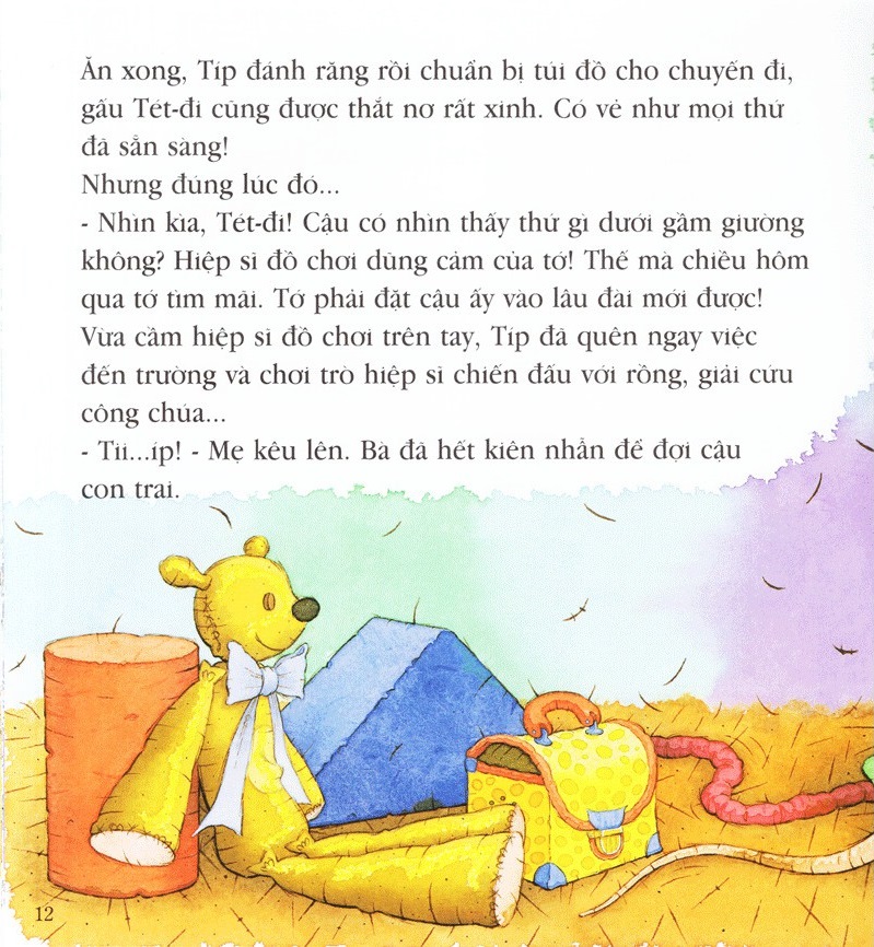 chuột típ đi học muộn (tái bản 2022)