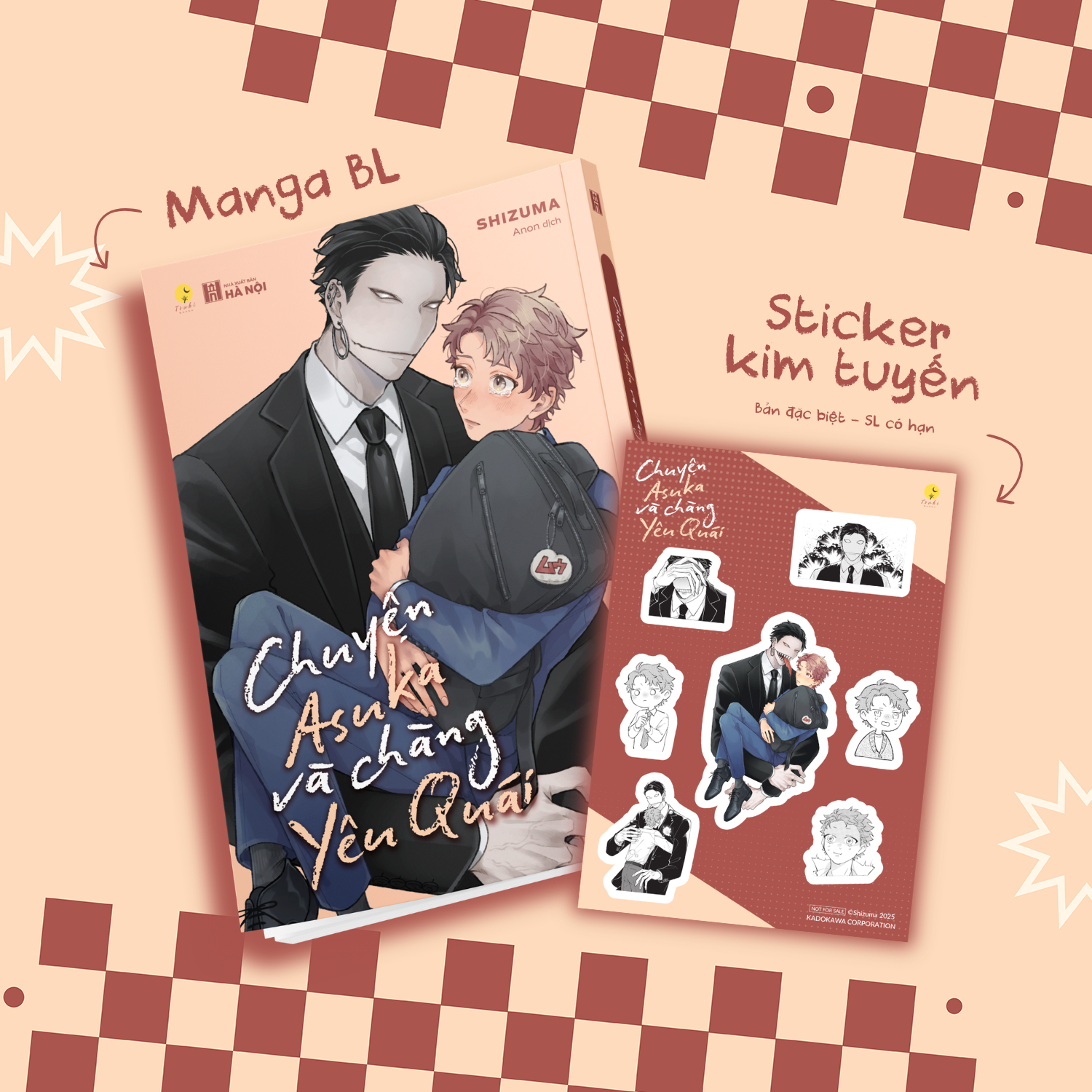 Chuyện Asuka Và Chàng Yêu Quái - Bản Đạc Biệt - Tặng Kèm Tờ Sticker Cán Kim Tuyến