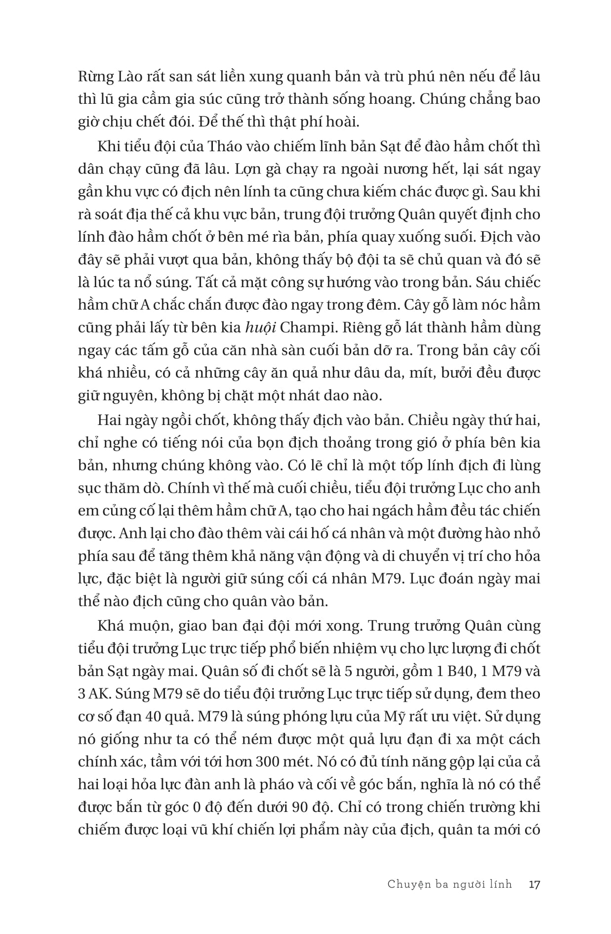 Chuyen Ba Nguoi Linh