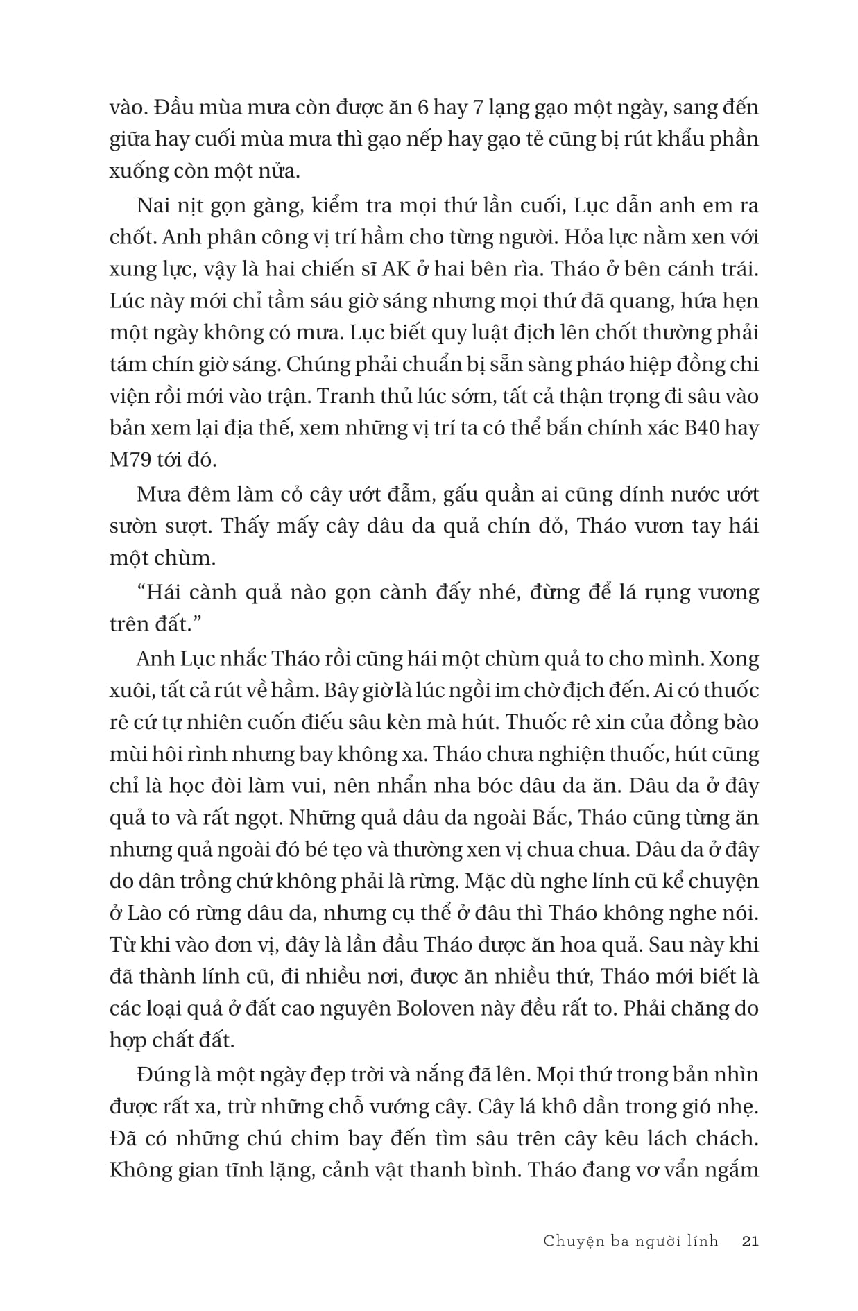 Chuyen Ba Nguoi Linh