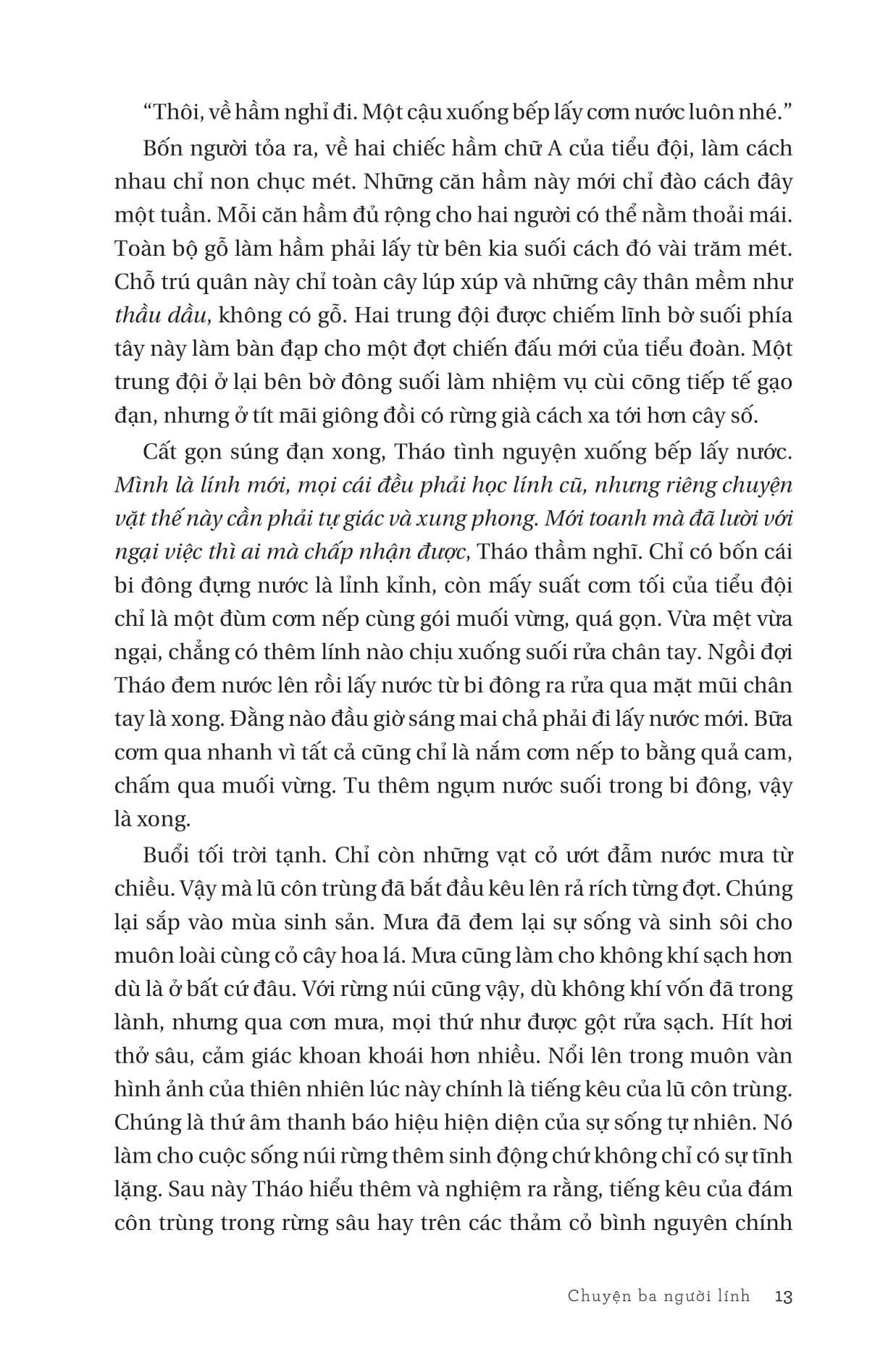 Chuyen Ba Nguoi Linh