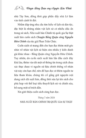 chuyện bằng quận công nguyễn hữu chỉnh