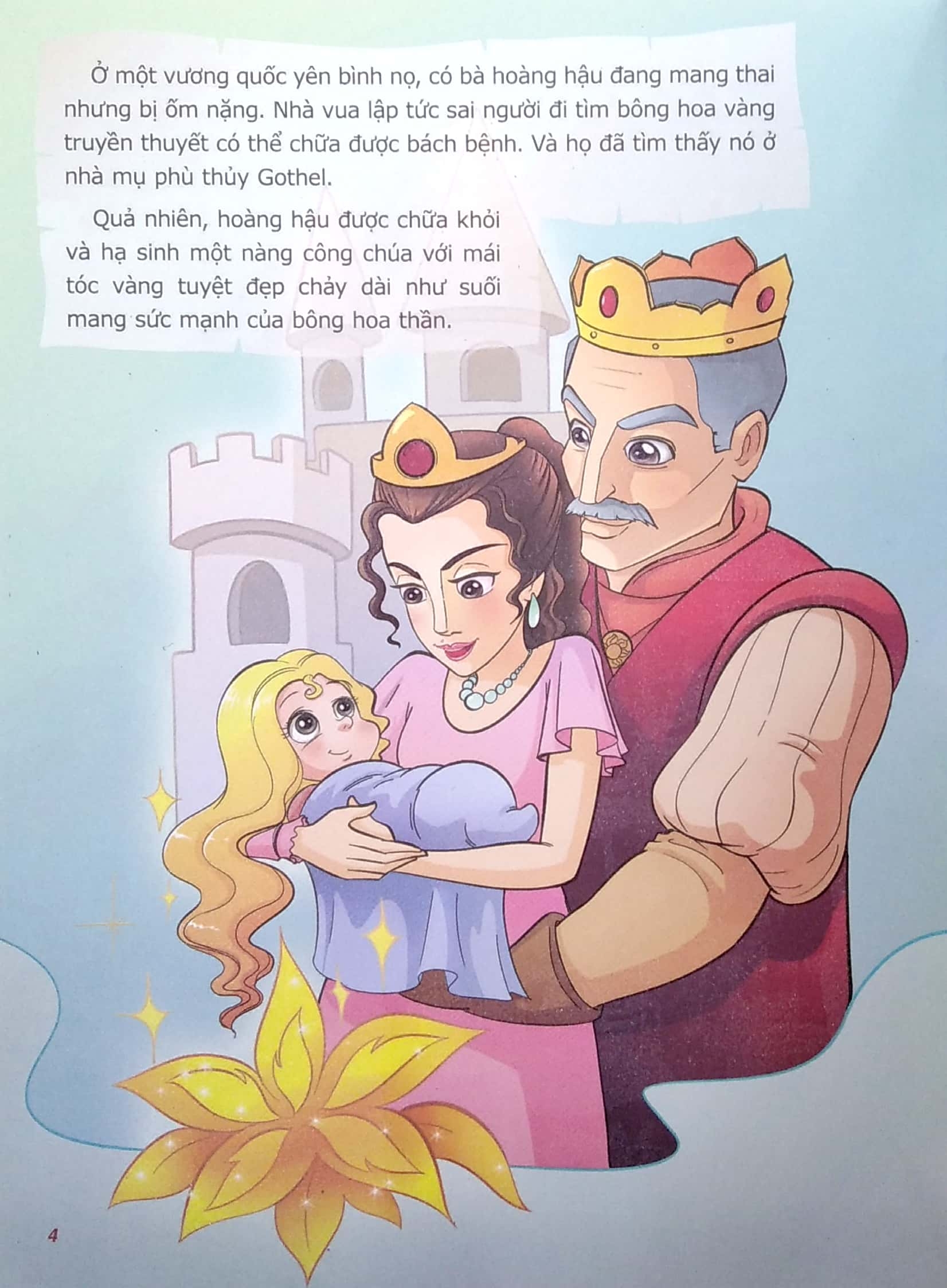 chuyện các nàng công chúa - công chúa tóc mây