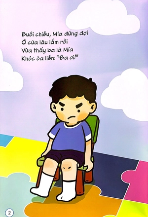 chuyện cha con - con khóc cũng được, ba nhỉ?