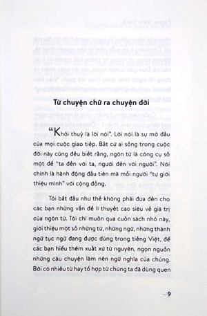 chuyện chữ ra chuyện đời