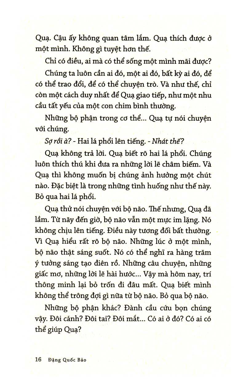 chuyện con quạ muốn bay đến sao hỏa