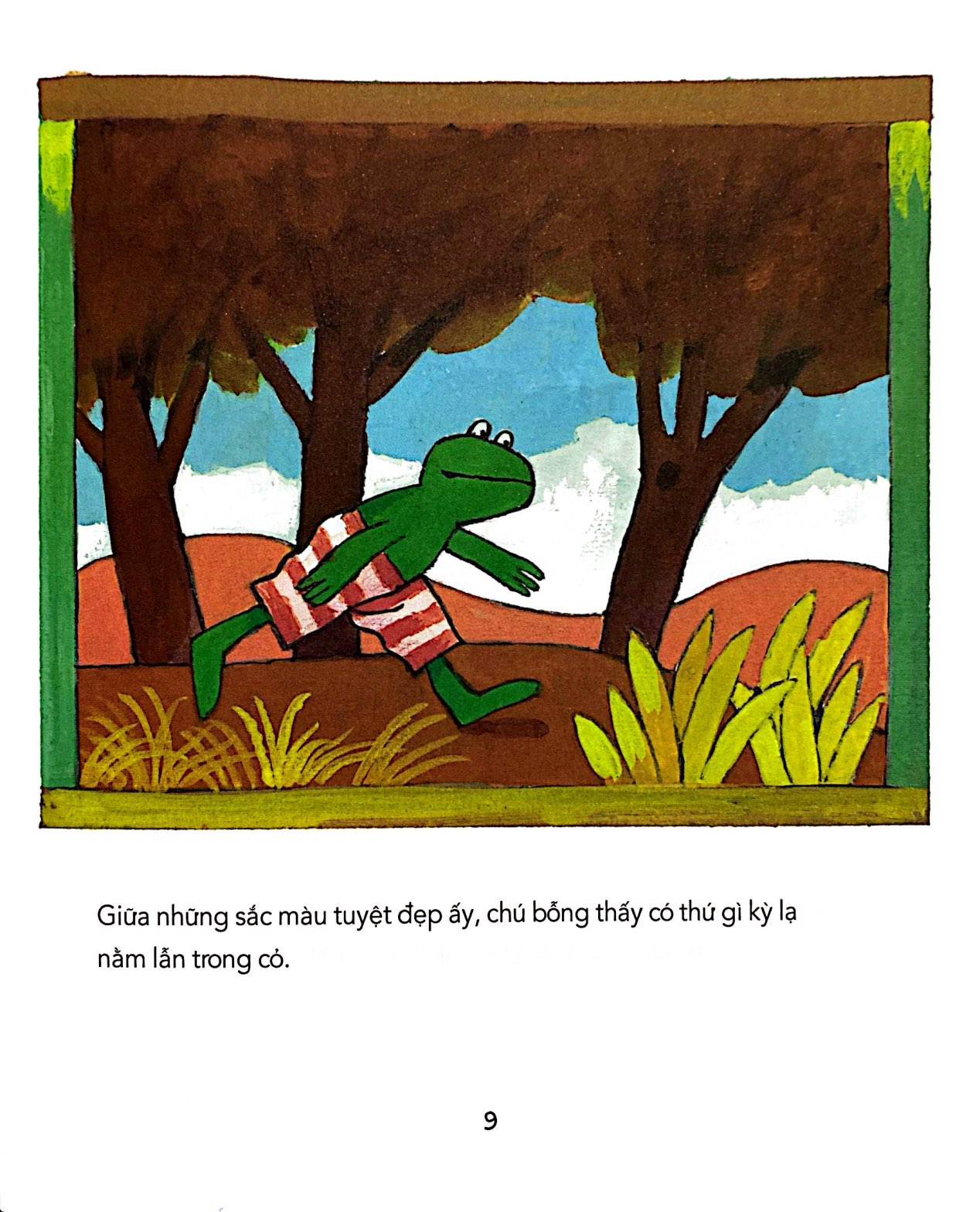 chuyện của ếch xanh - ếch xanh có bạn mới