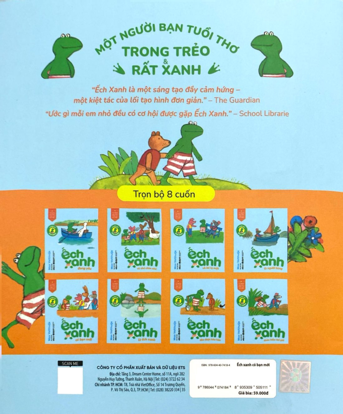 chuyện của ếch xanh - ếch xanh có bạn mới