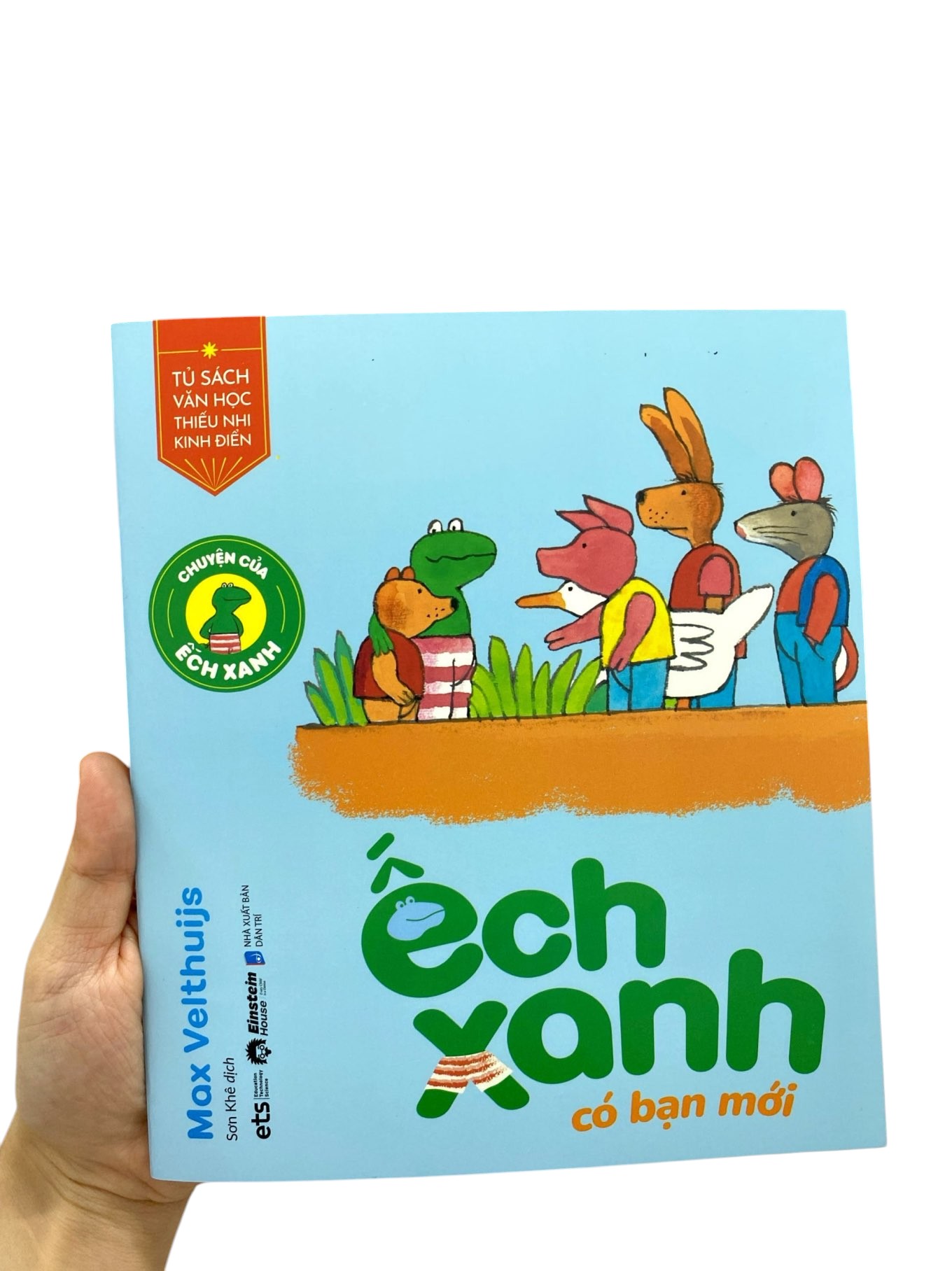 chuyện của ếch xanh - ếch xanh có bạn mới