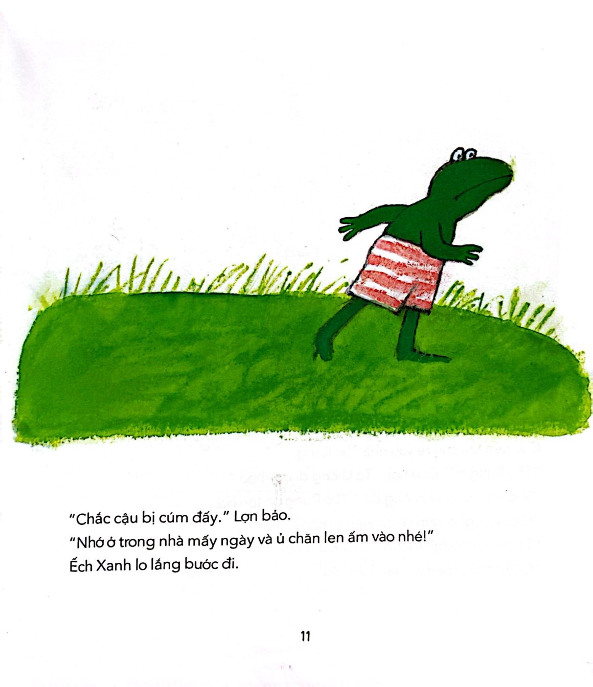 chuyện của ếch xanh - ếch xanh đang yêu