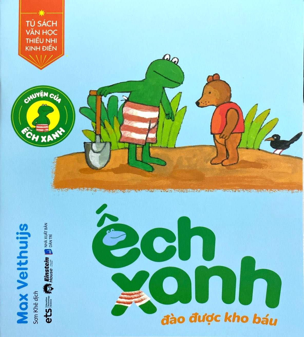 chuyện của ếch xanh - ếch xanh đào được kho báu