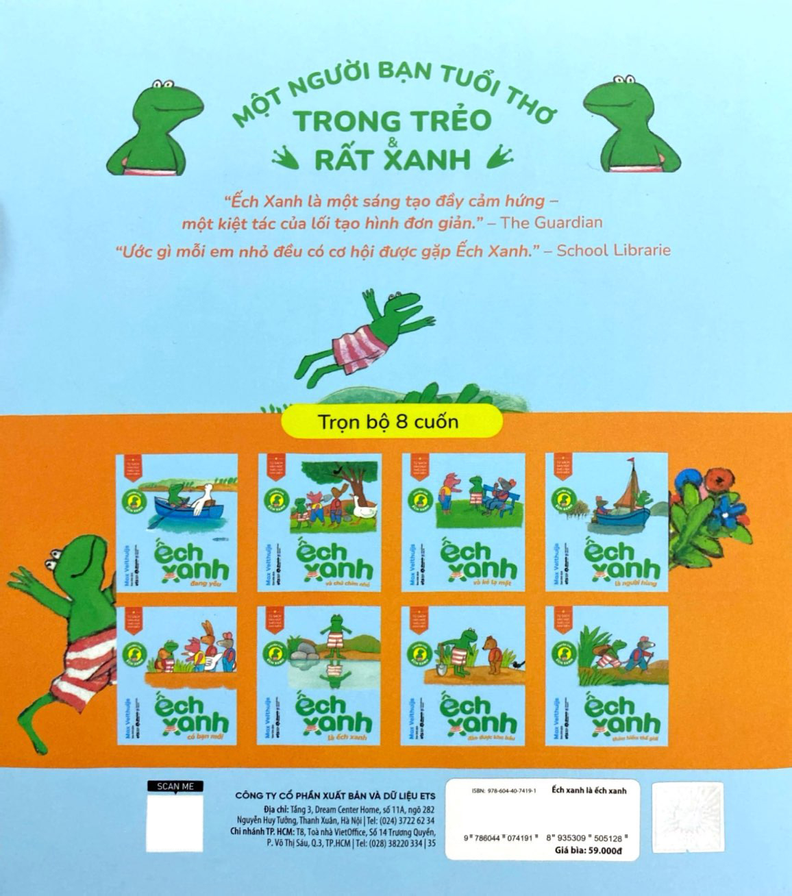 chuyện của ếch xanh - ếch xanh là ếch xanh