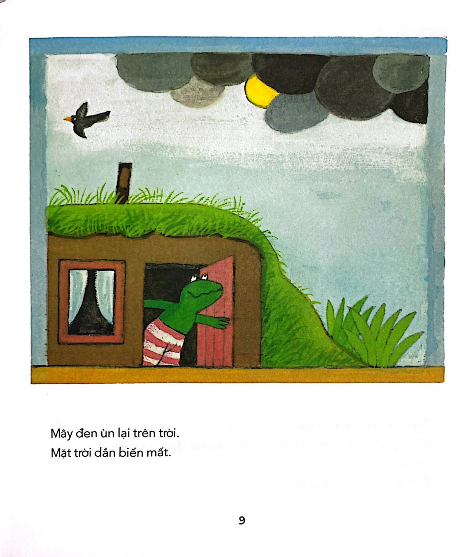 chuyện của ếch xanh - ếch xanh là người hùng