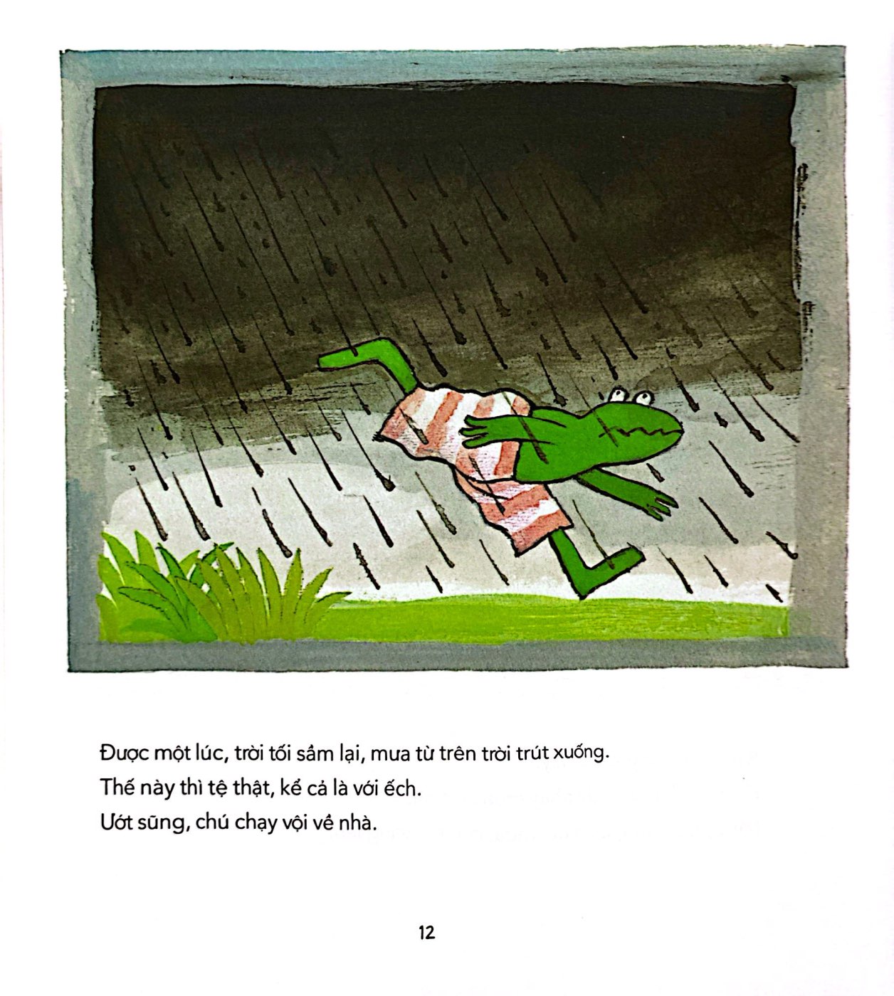 chuyện của ếch xanh - ếch xanh là người hùng