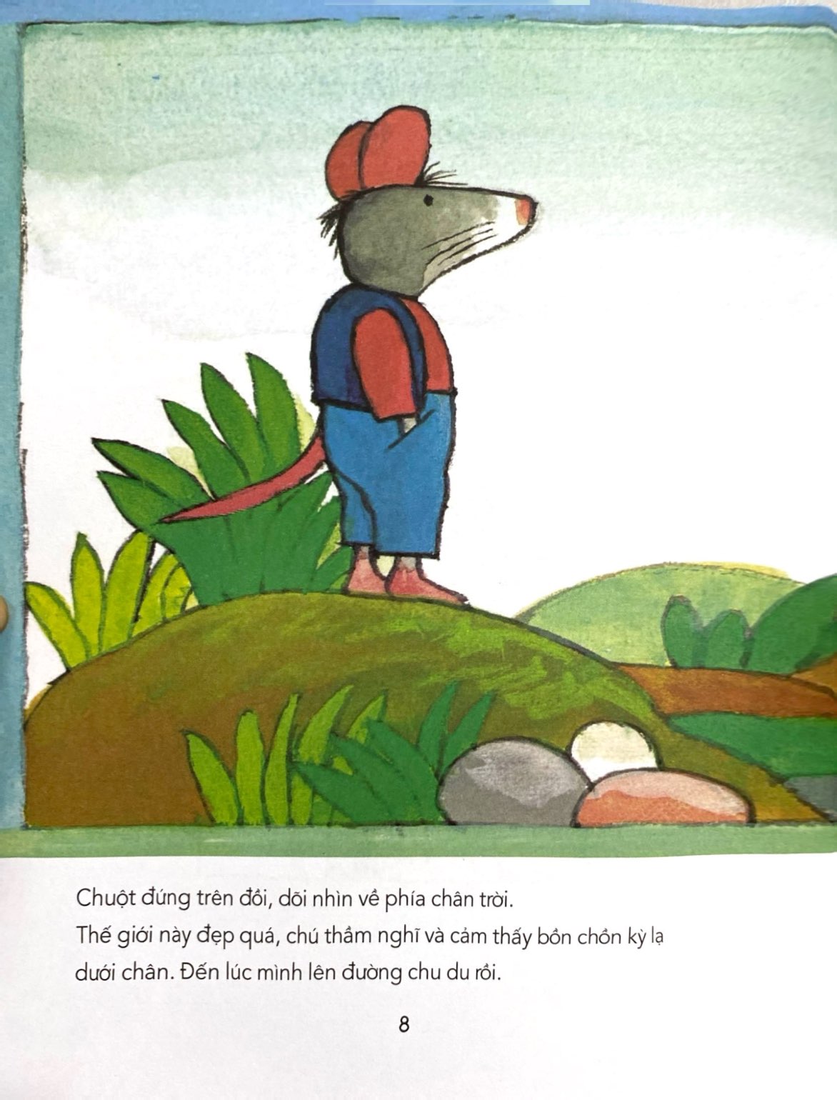 chuyện của ếch xanh - ếch xanh thám hiểm thế giới