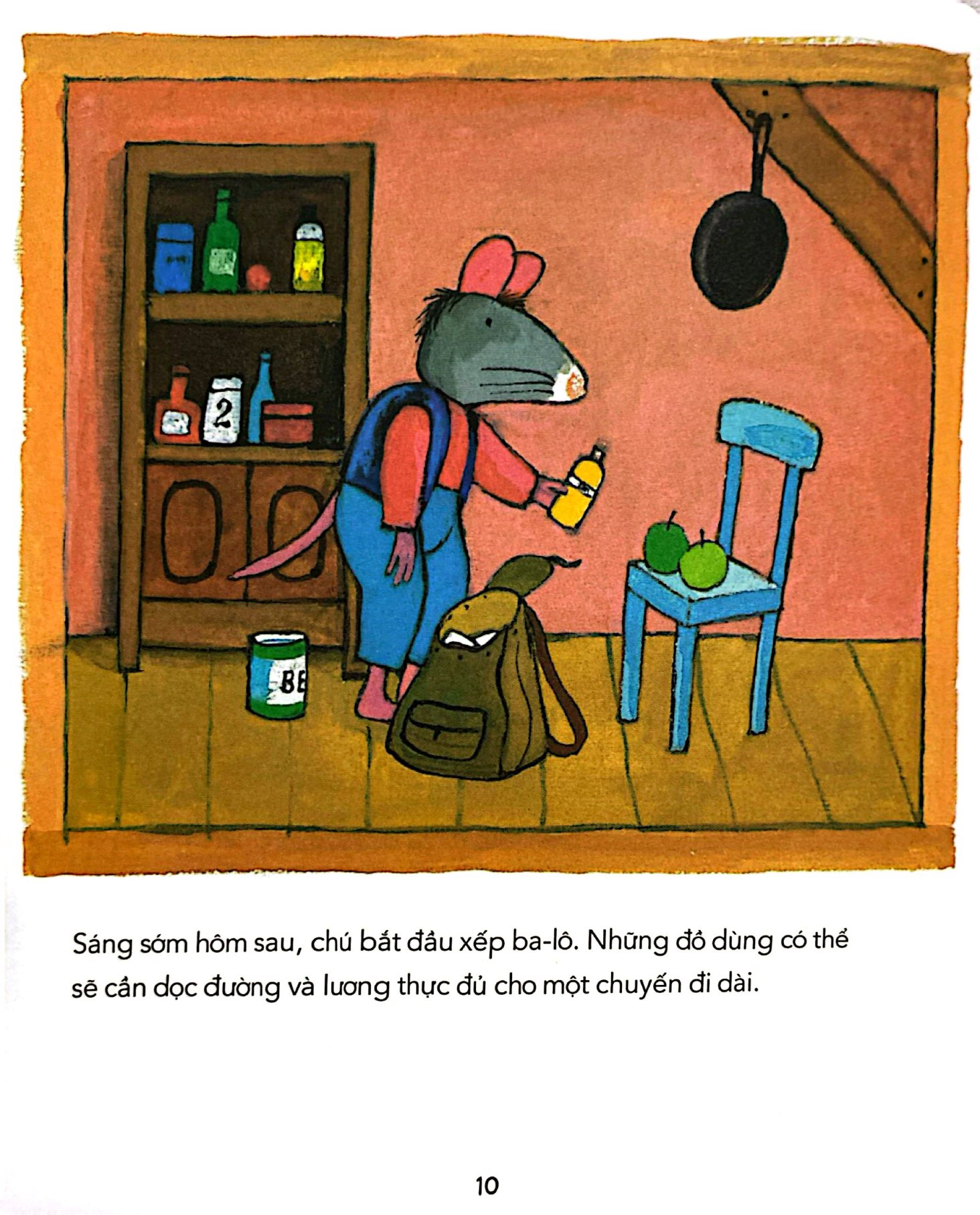 chuyện của ếch xanh - ếch xanh thám hiểm thế giới