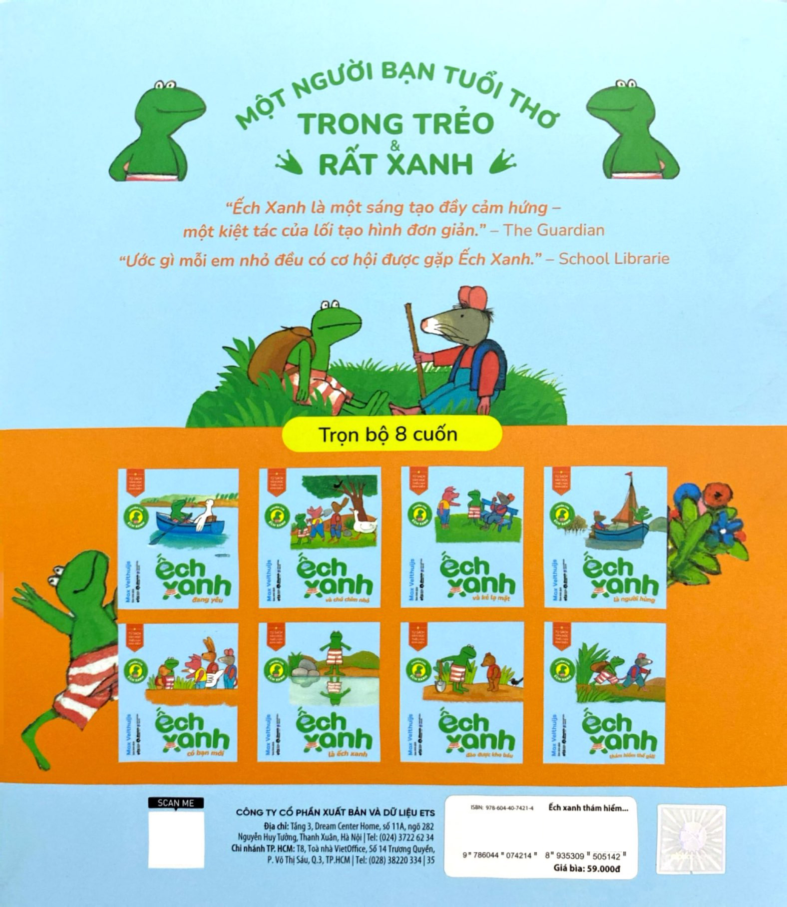 chuyện của ếch xanh - ếch xanh thám hiểm thế giới